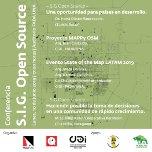 Conferencia S.I.G. Open Source